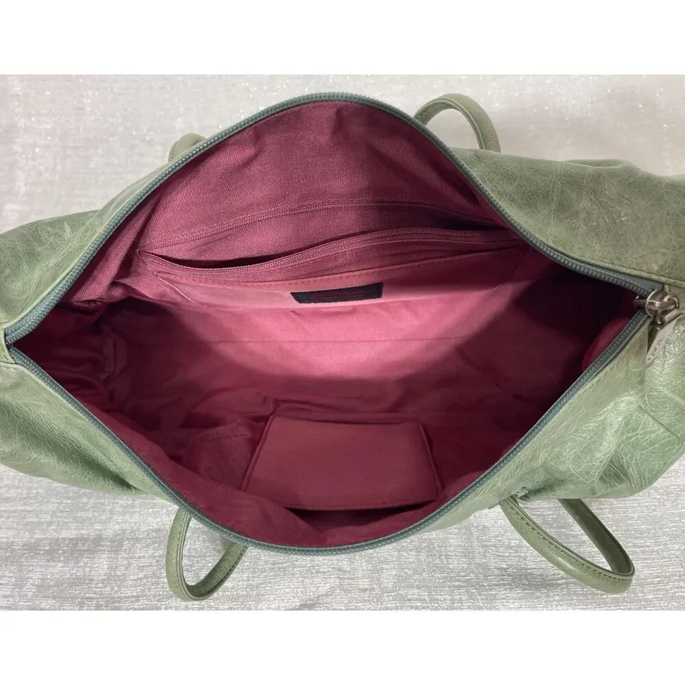 HOBO International - Olive Green Leather Shoulder Bag - Picture 6 of 6
